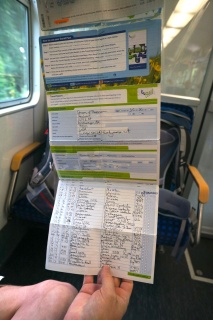 We've given our train pass a run for it's money, another half a dozen trips on the other side