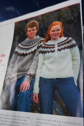 Icelandic sweater models