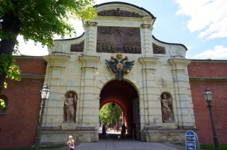 Original Peter and Paul Fortress entrance, used today as our exit