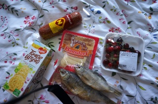 Early evening Russian snack