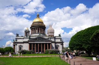 St. Isaac's Cathedral, a block in the opposite direction after lunch