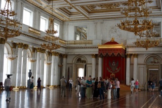 The throne room