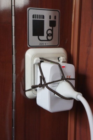 McGyvered loose plug