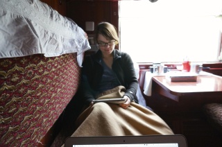 A brisk morning on the Trans-Siberian Railway