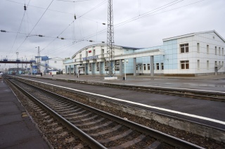 Night stop at Nizhneudinsk