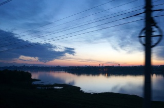 Morning over Irkutsk
