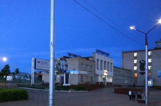 Our late night customs stop at Suhbaatar
