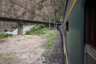With a bunch of tunnels
