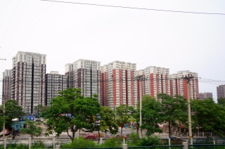 It's really crazy, just hundreds and hundreds of hi-rise apartments