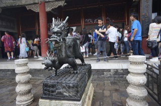 Intimidating dragon