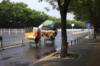 They can do a lot with a bike in Beijing