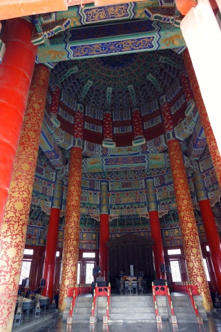 Inside the Hall of Prayers for Good Harvest