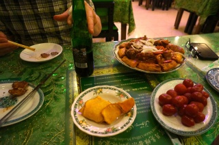 Chinese Muslim fare this evening