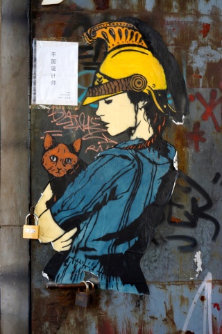 A little Banksyish