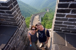 She took the picture for free, but was upset when we didn't buy any souvenirs