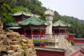 On the hike up to the Tower of Buddhist Incense