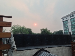Getting close to sunset