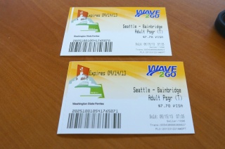 Two tickets across the bay