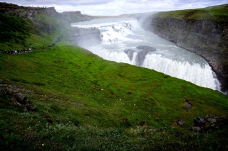 The truly huge Gulfoss. Iceland's largest