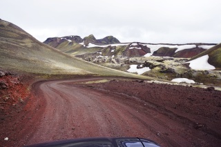 The drive just kept getting greener and redder