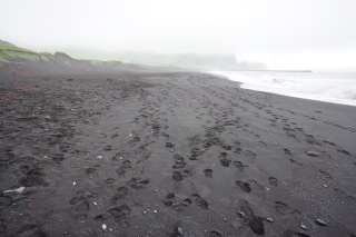 Looking back toward Vik