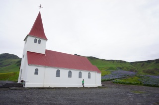 The Vik church