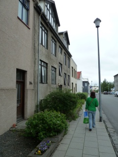Our home for the night, Arnar's place