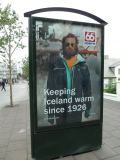 Iceland, where looking a little Viking helps a modeling career