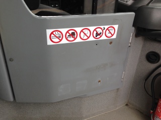 On the city bus.  On oddly specific list of concerns