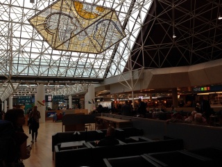 Back through Keflavik airport