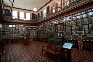 The Marianne North Gallery of 1800's botanical paintings. Awesome