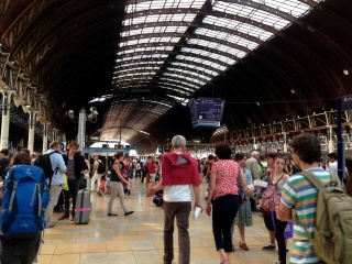 Paddington Station, this way to Bath