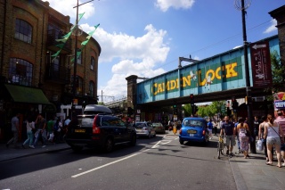 On the way out of Camden Market
