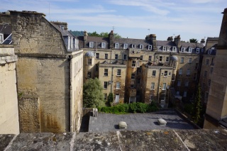 The view from our window in the morning
