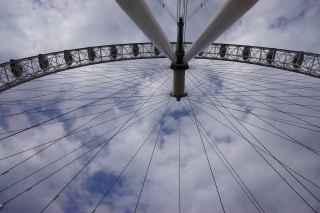 The Eye. Really just a huge bicycle wheel