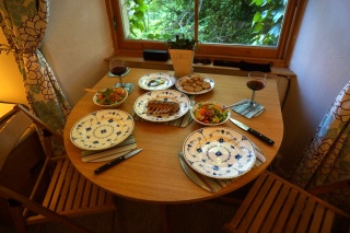 Anniversary dinner. Edinburgh style