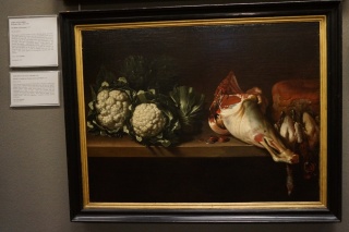 In the National Gallery, a Scottish Still life. Mutton