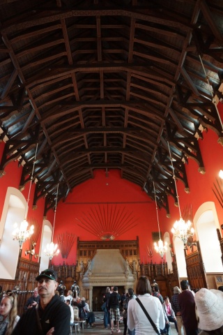 The Grand Hall, when boat builders do the ceiling