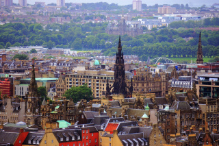 Sir Walter's Tower from the ridge