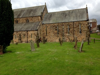 The 13th century Church of the Holy Cross