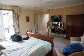 Brian, overcome by amenities