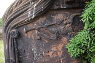 Headstone detail