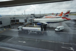 Waiting in Newcastle. Mostly for lunch