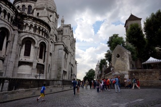West side of Sacre Couer