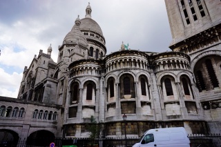 The back of Sacre Couer
