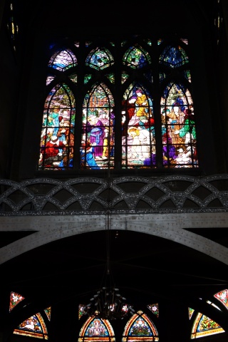 Down the hill, the Church of Saint-Jean-de-Montmartre