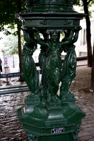 Public water fountains in Montemarte