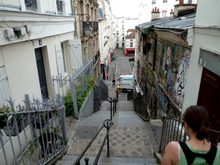 On our way to Coquelicot Cafe
