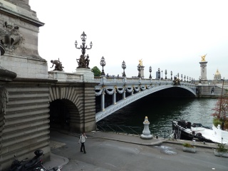 The Pont Champs-Élysées bridge over the Seine