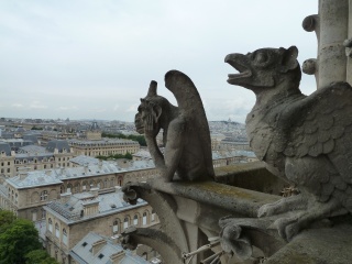Up amongst the chimeras. The Vampire